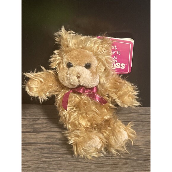 Vintage Russ Caress Soft Pet Bear Bentley Jr. New - Picture 4 of 8